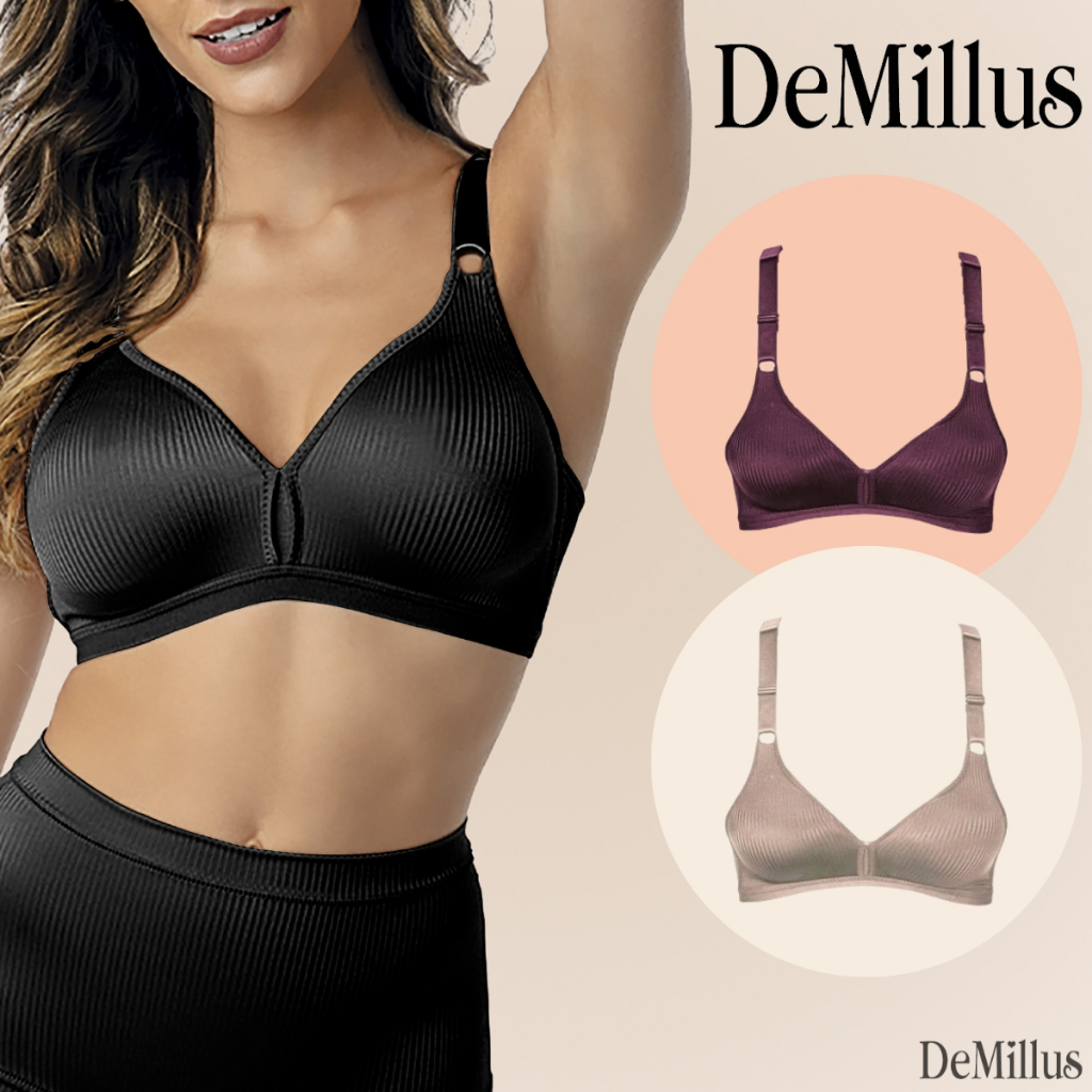 Sutiã Demillus Olimpo Bourbon Adulto Alta Sustentação Sem Bojo Com Alças Largas Ajustáveis Sem Aro em Oferta na Shopee