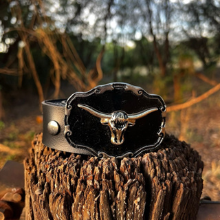 Cinto com Fivela Country Boi Preto Rodeio Peão em Oferta na Shopee