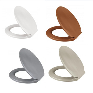 Assento Sanitário Confortavel Universal Reforçado Oval Tampa Vaso Cores