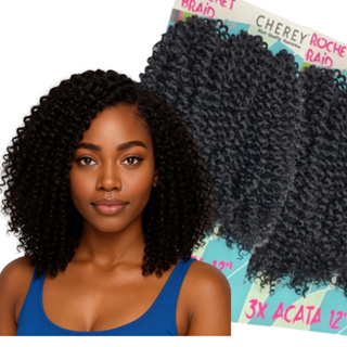 Cabelo Fibra Orgânica Premium Acata Natural Afro 300g em Oferta na Shopee