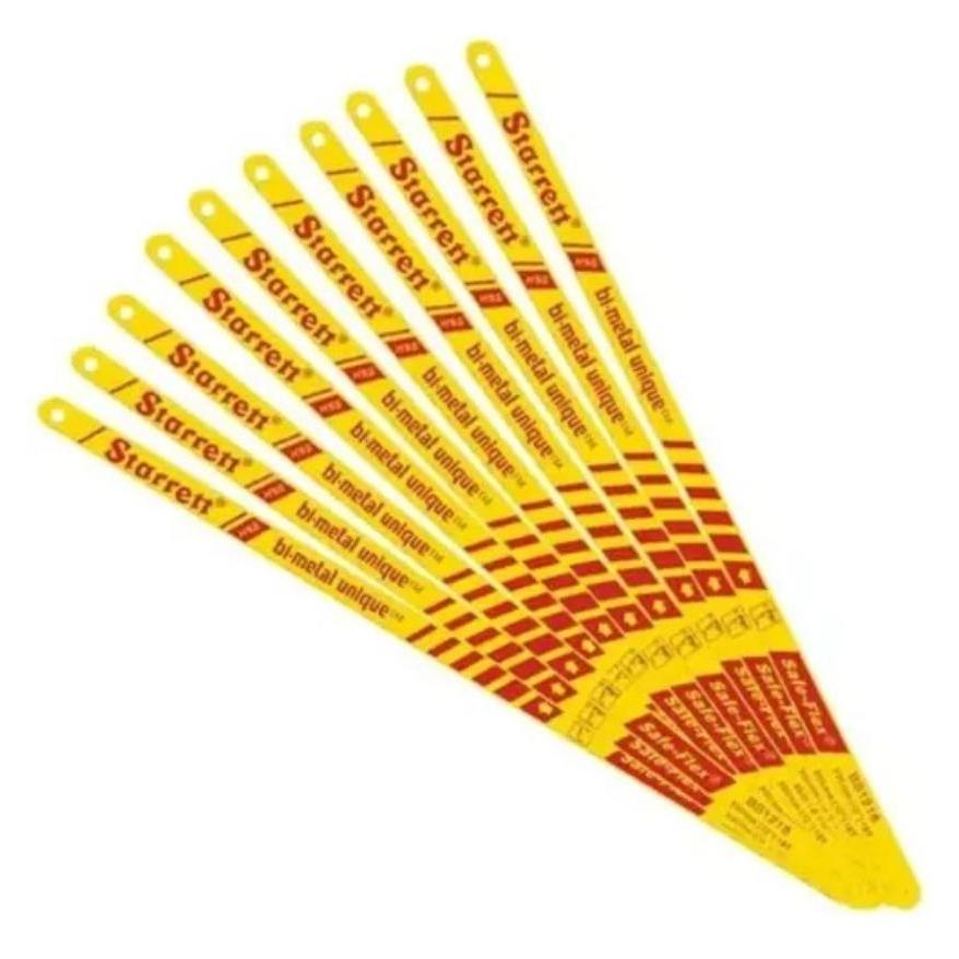 Lâmina de Serra Starrett Bimetal Flexível 300mm - 32 Dentes BS 1232 kit c/10