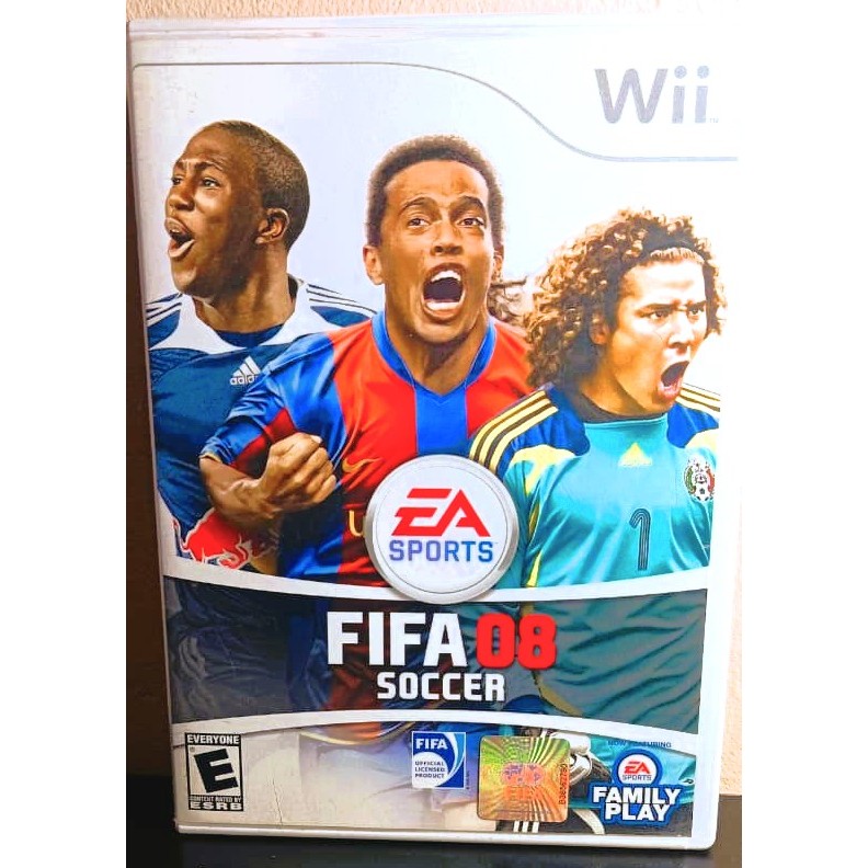 ⚽ Jogo FIFA Soccer 08 Nintendo Wii Original Mídia Física🏟️