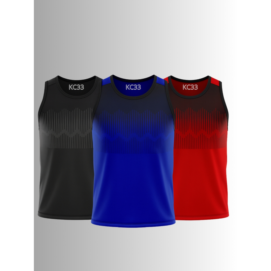 CONJUNTO 3 Regata de Academia Masculina DRYFIT Leve Confortável