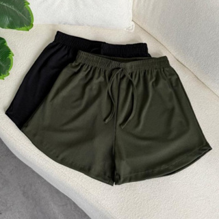 Kit 2 Peças Short Feminino Tecido Canelado, Confortável, Com elástico na cintura  cores Tendências em Oferta na Shopee