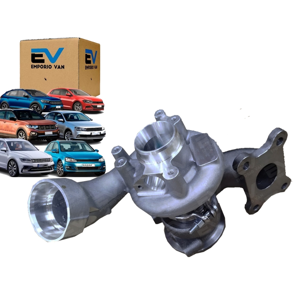 Turbina Motor Sem Modulo Golf Jetta Nivus Polo Tcross Tiguan 1.4 Tsi