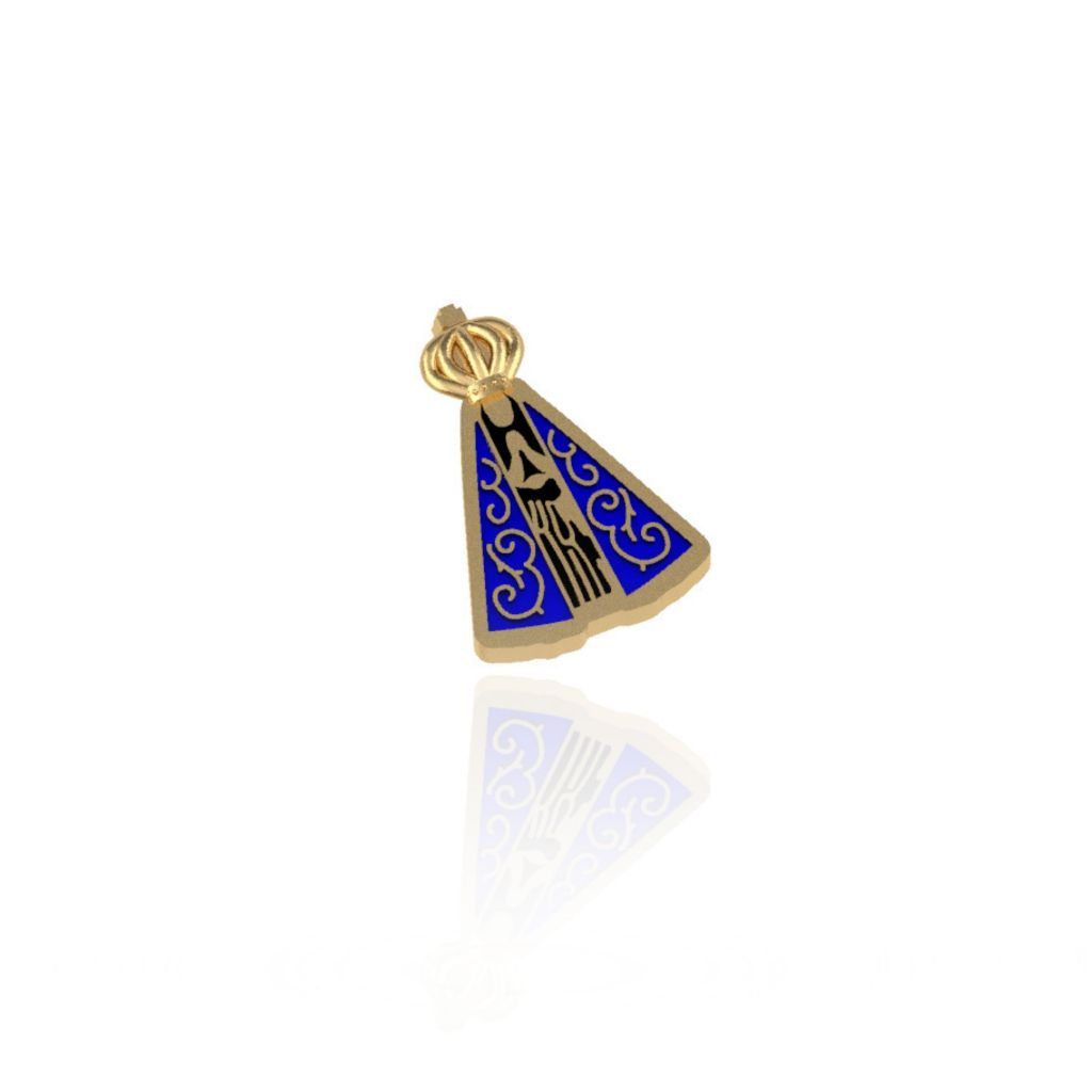 Pin Broche Botton Nossa Senhora Aparecida Coleção Religiosos Fé Católica Padroeira Do Brasil Devoção Proteção Presente E