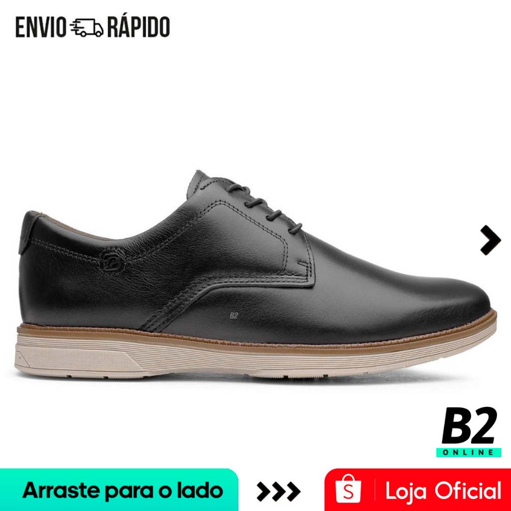 Sapato Pegada Cardiff Casual Masculino Original com Nota Fiscal e Garantia em Oferta na Shopee