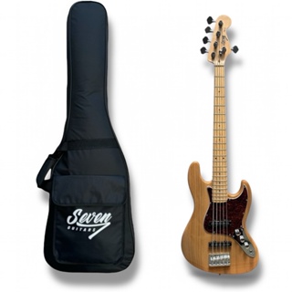 Contrabaixo J.bass Seven 5 Cordas Sjb-57 NT Com Bag em Oferta na Shopee