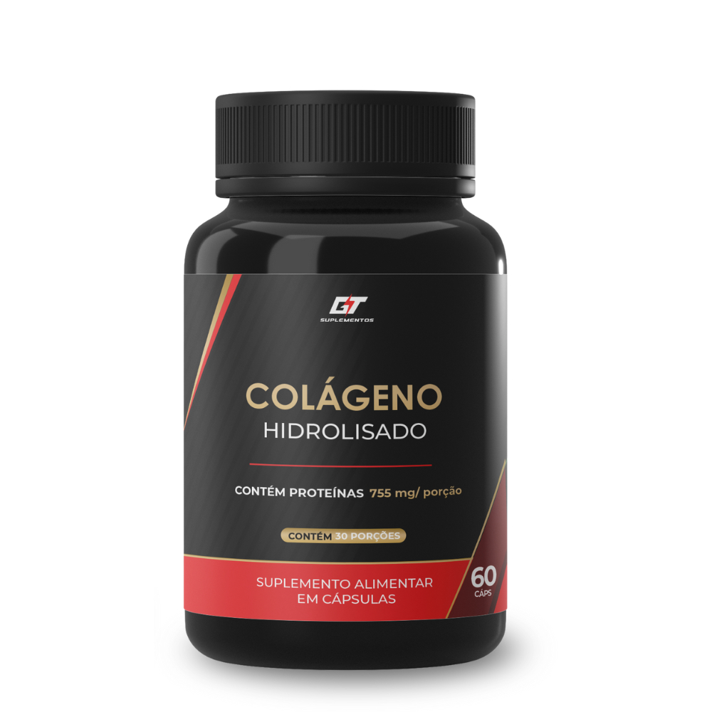 GT Colágeno Hidrolisado 60 Cápsulas - 1 unidade