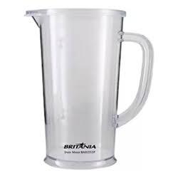 Jarra Com Alça E Tampa 800ml Britania Para Mixer Serve Em Diversos Modelos