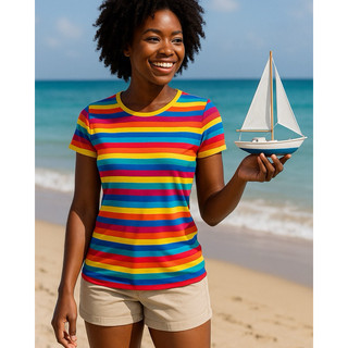 Camiseta Feminina algodão em Premium – Leve, Confortável e Atemporal