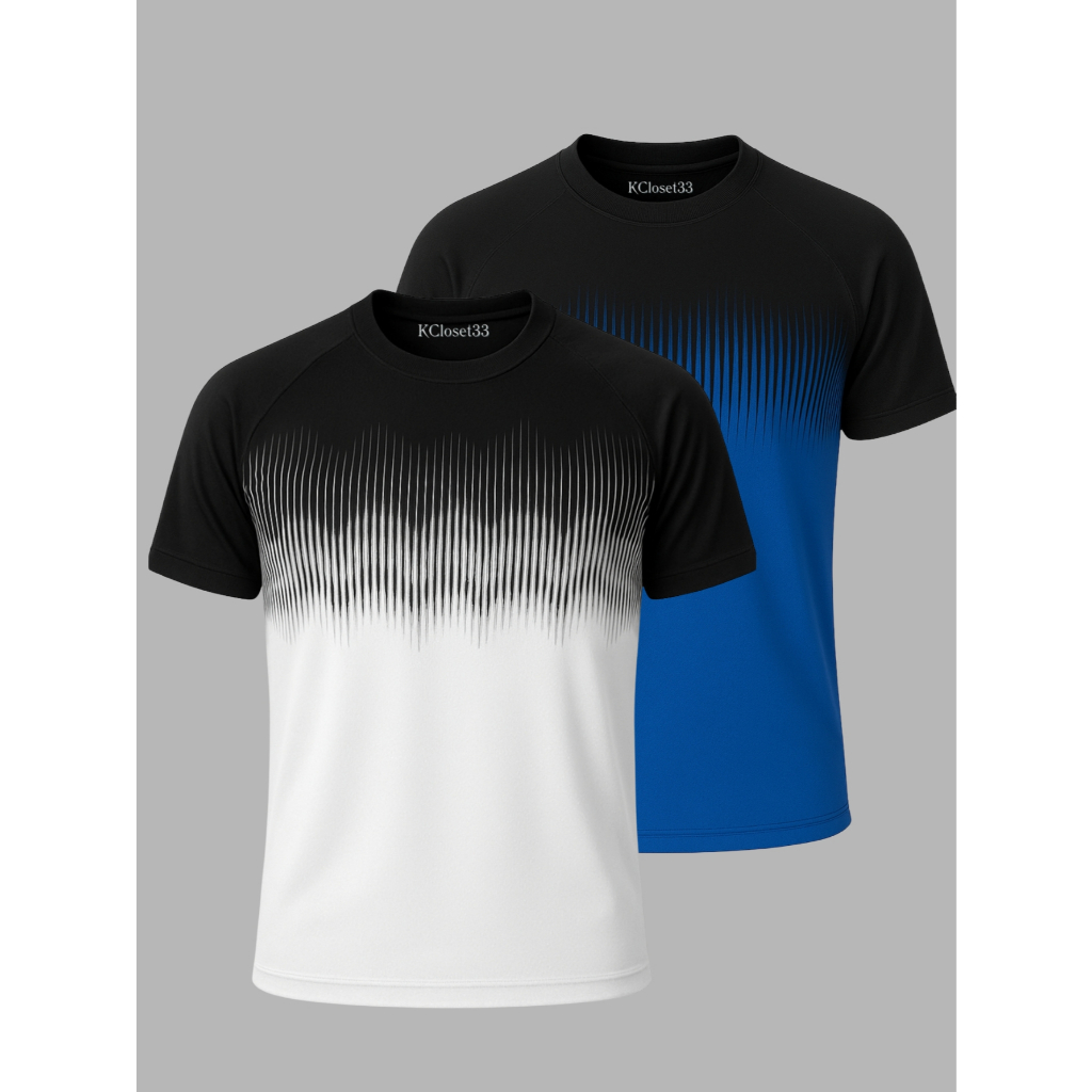 KIT 2 Camiseta Masculina DRYFIT Para Academia Corrida Musculação