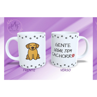 Caneca Personalizada Cachorro
