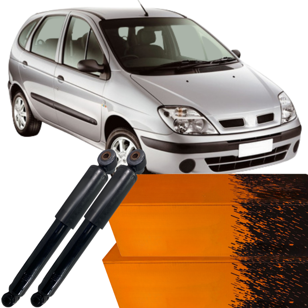 Par Amortecedor Traseira Novo Cofap Scenic 1.6 16v 2.0 8v 2.0 16v 1999 á 2010 em Oferta na Shopee