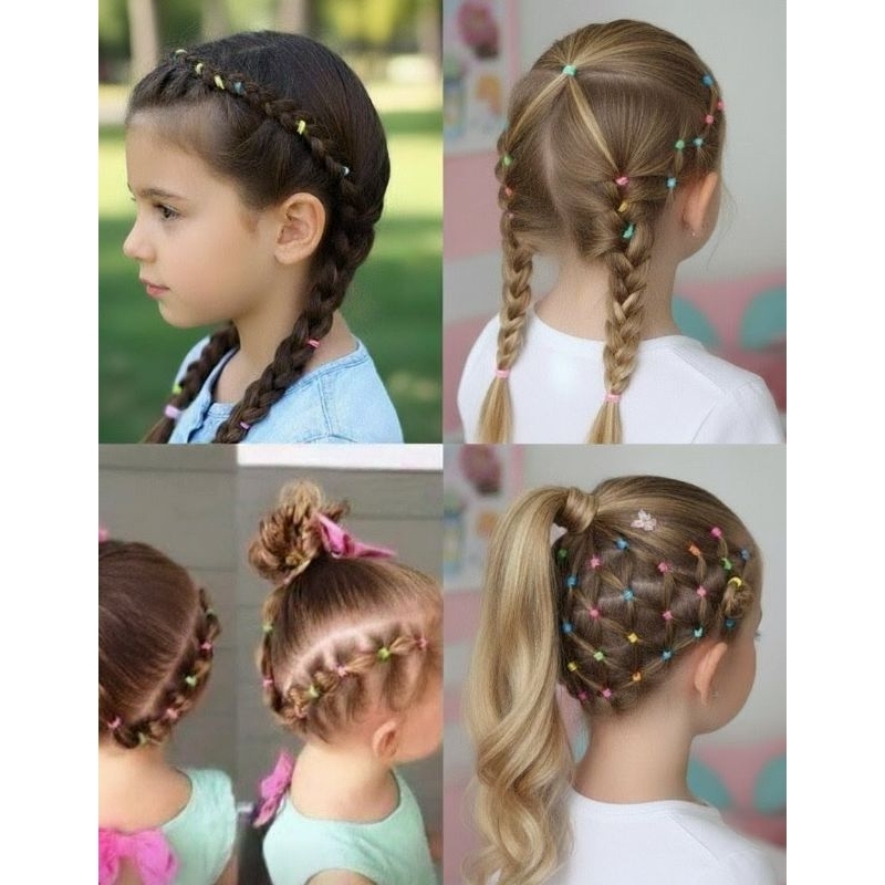 Penteados com Liguinha Infantil: Onde Comprar | BuscaProdutos