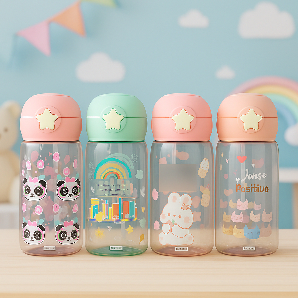 GARRAFA FOFA C/BICO DE SILICONE 550 ML FRATELLI em Oferta na Shopee