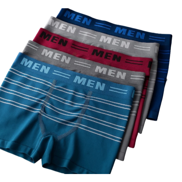 Kit 03 Cueca Boxer Sem Costura Microfibra Premium Masculina Adulto