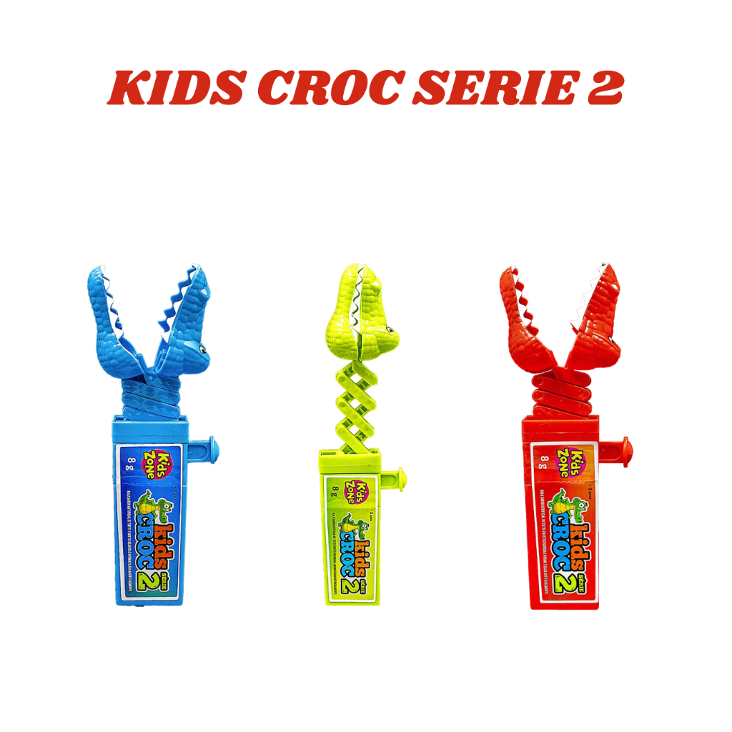 BRINQUEDO COM PIRULITO KIDS CROC 17G - KIDS ZONE