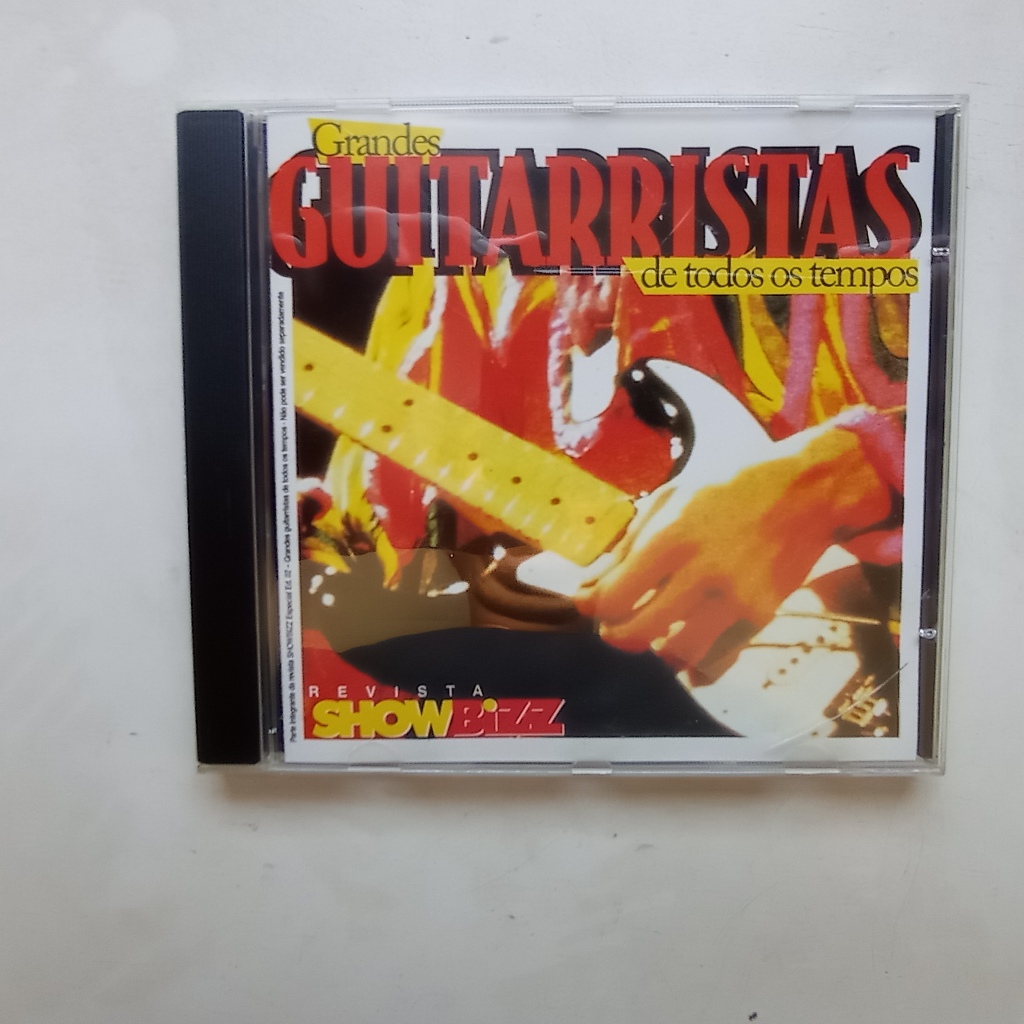 CD Grandes Guitarristas de Todos Os Tempos - Revista Show Bizz -