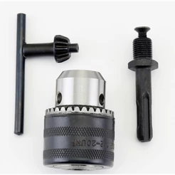 Kit 3 PCS Adaptadores Mandril e Furadeira de Impacto Adaptador SDS Plus Martelete