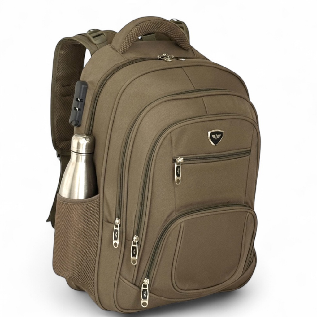 Mochila Masculina Reforçada Notebook Grande Impermeável Lona 60L em Oferta na Shopee