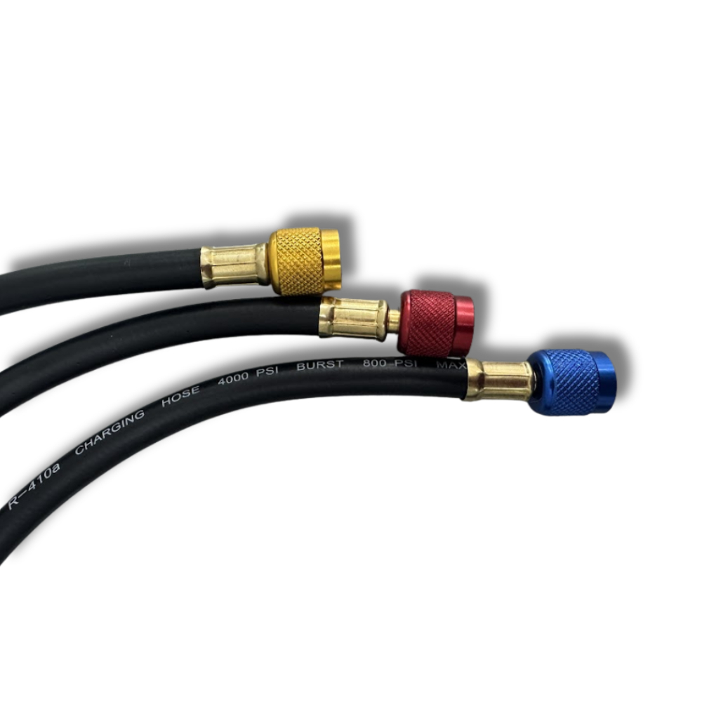 Kit 03 Mangueiras Premium Para Manifold R410a 5/16" SAE 150cm em Oferta na Shopee