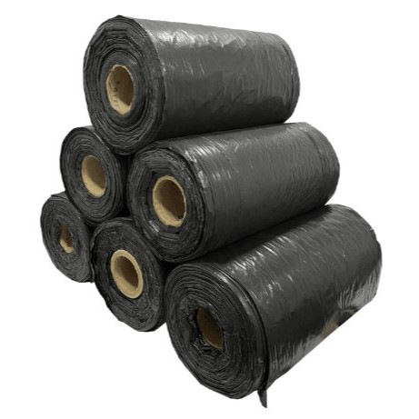 Lona Preta 100 Micras 4x5 Metros para obras, construção, jardins, reformas