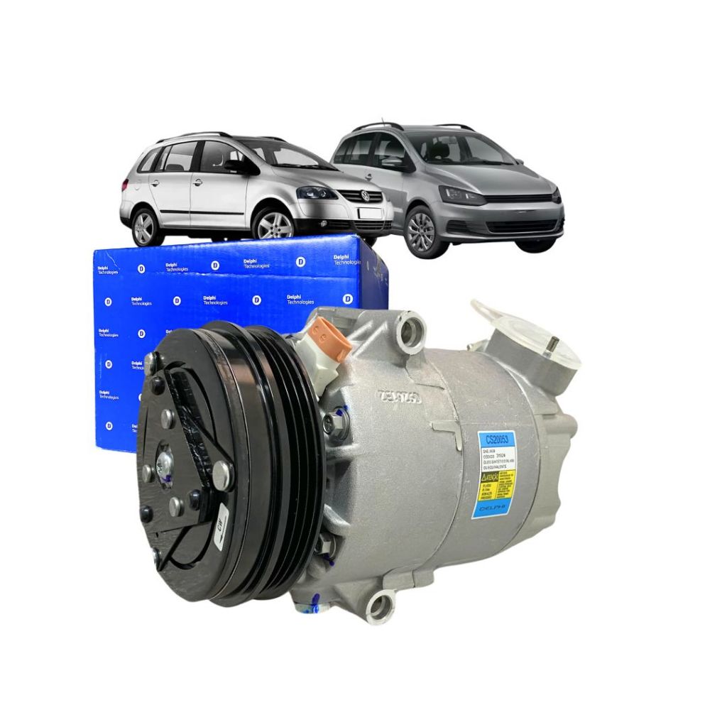 Compressor Ar Para Spacefox 1.6 2006 a 2022 Delphi CS20053 em Oferta na Shopee