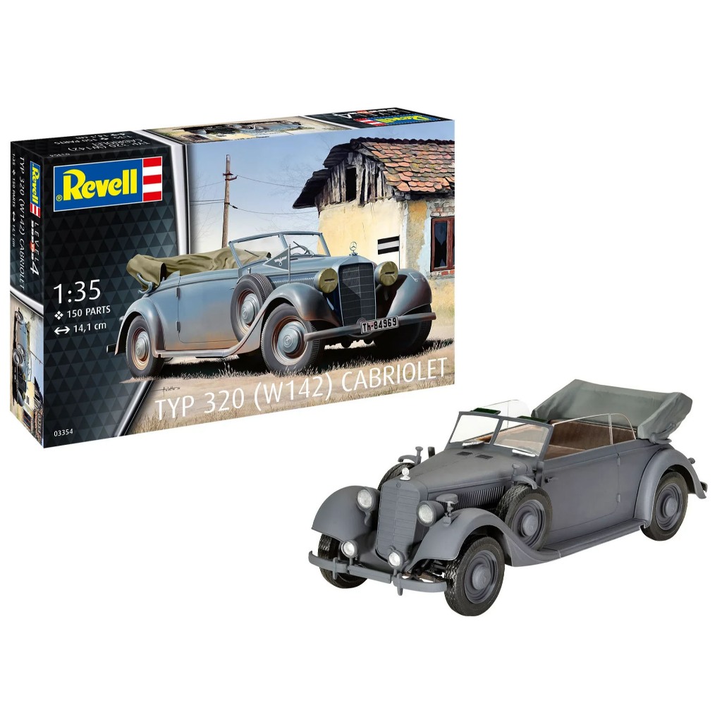 Type 320 (W142) Cabriolet - 1/35 - Revell 03354