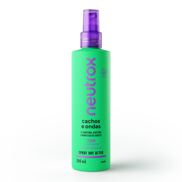Modelador Capilar Neutrox Day After Cachos E Ondas Com 300ml em Oferta na Shopee