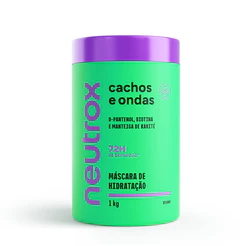 Máscara De Hidratação Neutrox Cachos E Ondas Com 1kg