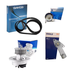 Kit Correia Dentada Tensor Válvula termostática Bomba D'água GM Corsa Celta Onix Prisma Meriva Montana 1.0 1.4 1.6 8v