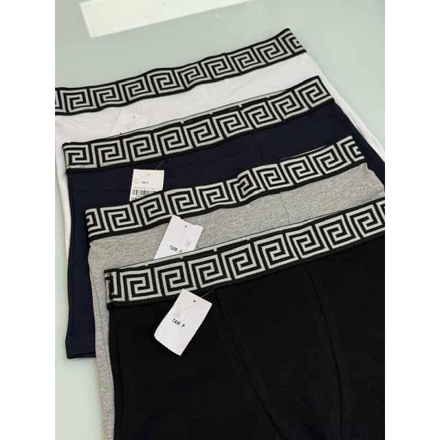 kit Com 3 Cuecas Boxer Masculino Malha Peruana 100% Algodão Novida6 — imagem 2 de 2