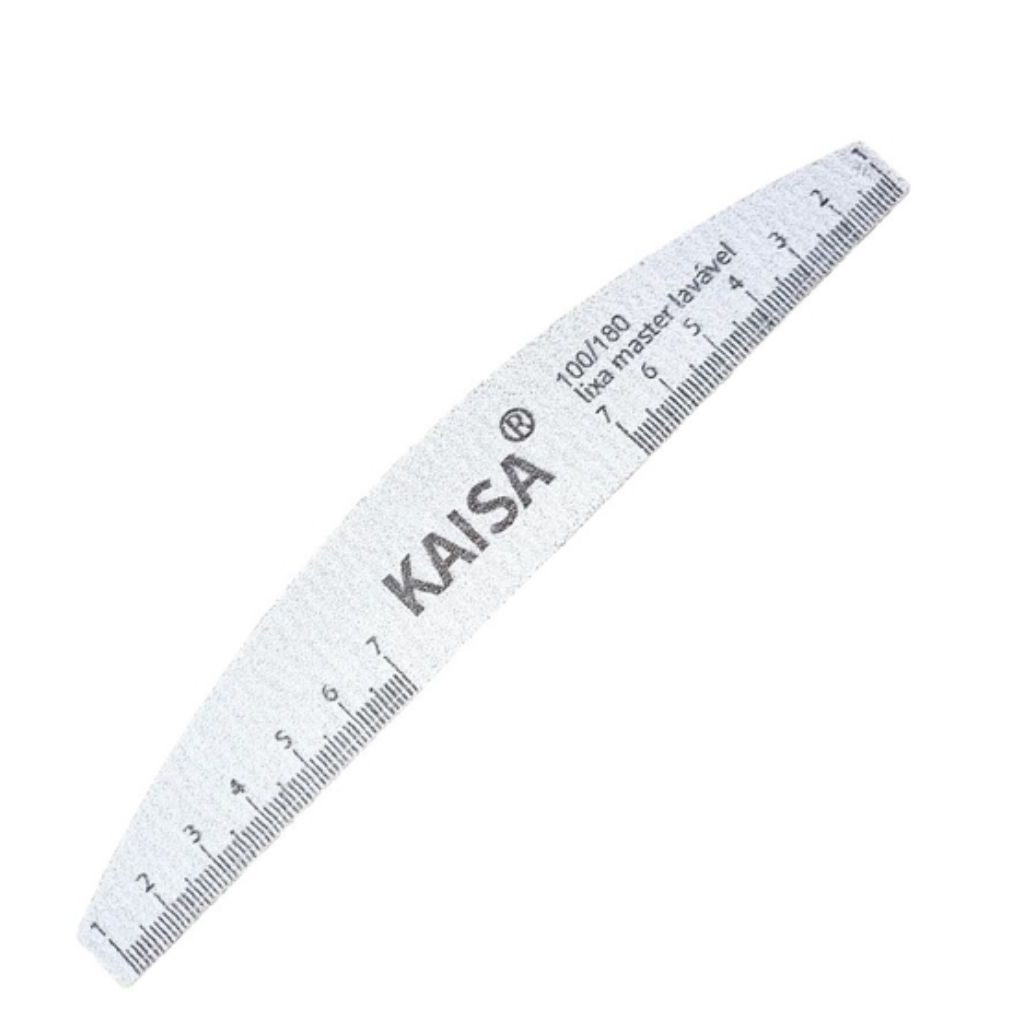 Kit Lixa Master Kaisa Boomerang 100/180 Espessura Fina - 10 Un.