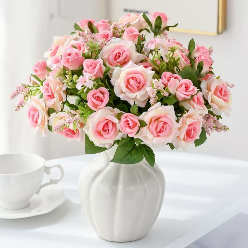 10 Flores de champanhe bifurcadas--9616 em Oferta na Shopee