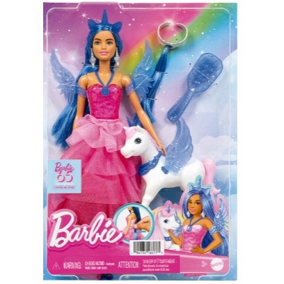 Boneca Barbie Fantasy Safira com Unicórnio | Mattel Original