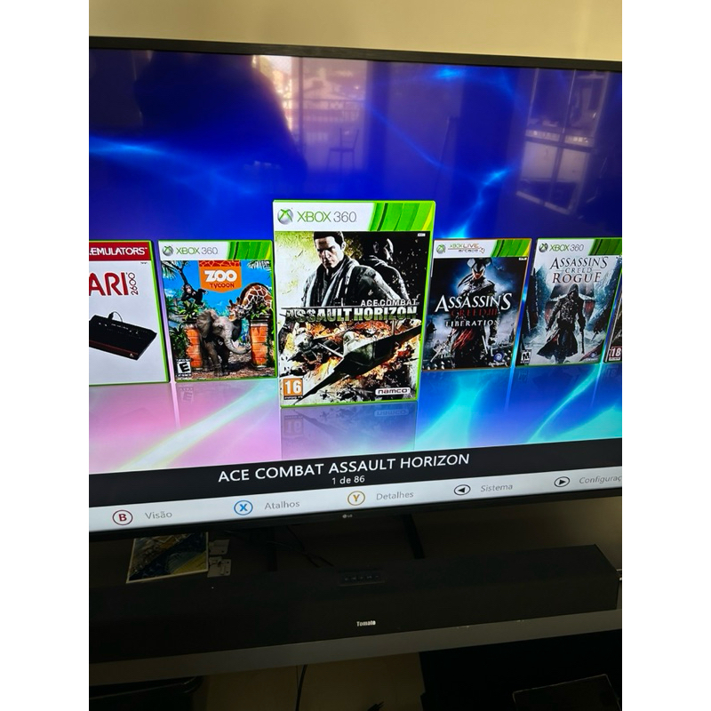 Xbox 360 RGH AURORA COM MUITOS JOGOS desbloqueado