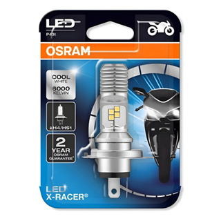 Lâmpada Osram LED X-Racer H4/HS1 6000K Moto 12V 5/5.5w Super Branca em Oferta na Shopee
