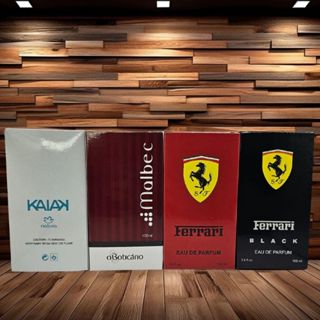 kit 04 perfumes importado masculino amadeirado 100 ml em Oferta na Shopee