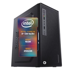 Computador 2Eletro Fast Intel Core i5, 16GB RAM, SSD 256GB, HDMI, Bivolt, Áudio HD - CD2E-0104FA