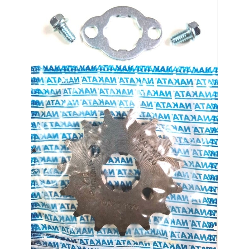 Pinhão 16 Dentes Bros 160 Bros 150 XRE190 Nakata C/Parafuso e Trava