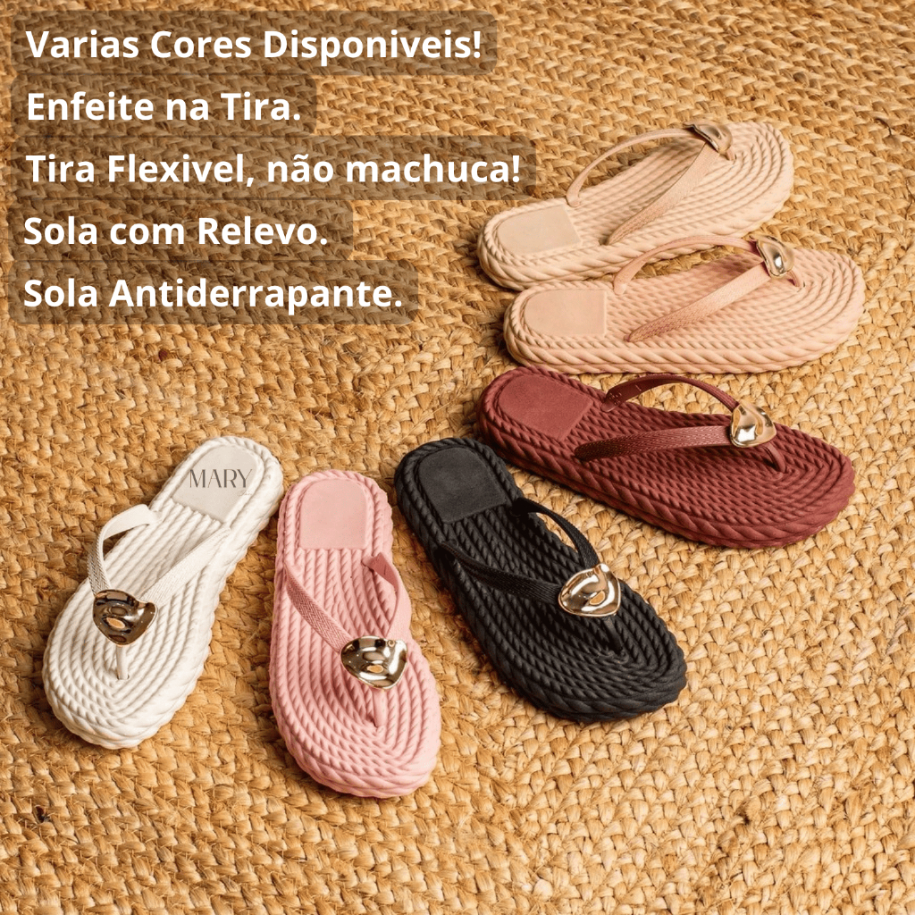 Chinelo Feminino Marrocos – Perfeito para o Dia a Dia e Finais de Semana