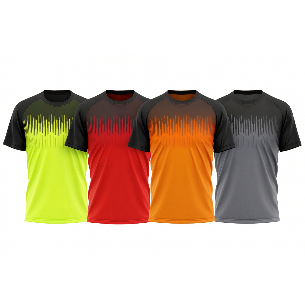 KIT 4 Camisa Masculina DRYFIT Para Corrida Academia Musculação