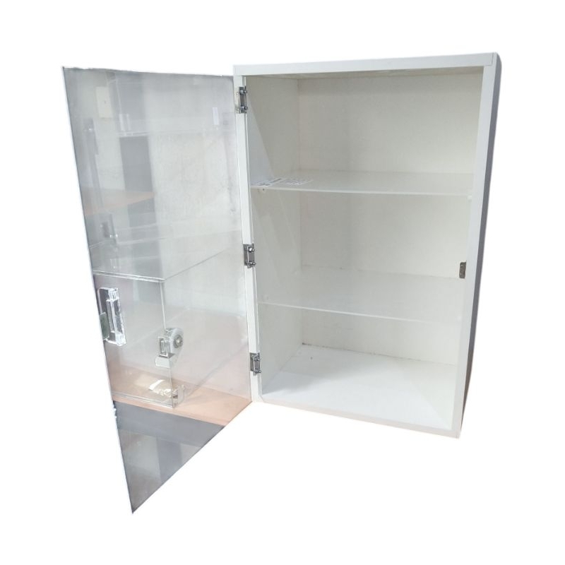 vitrine e expositor em MDF com porta em acrílico - com puxador ou chave - Envio imediato!!!