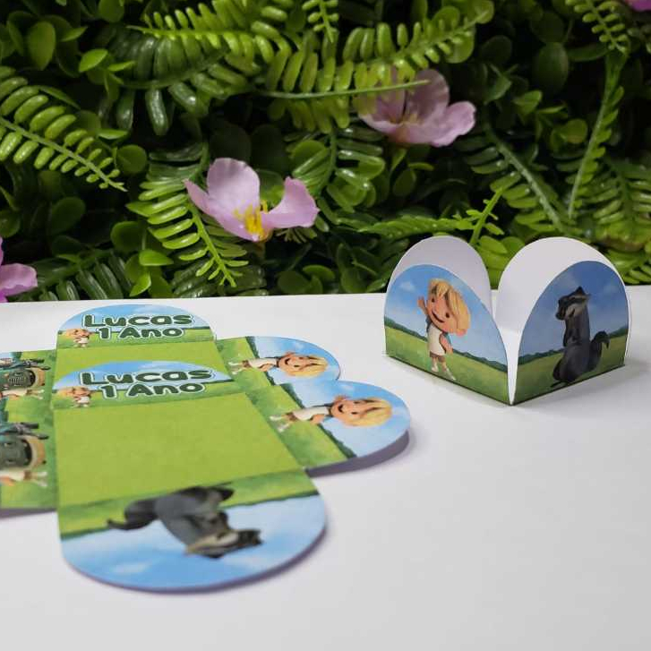 Forminha para Doce e Brigadeiro Zé Coleta - Forminhas Personalizadas Zé Coleta - Festa Aniversário