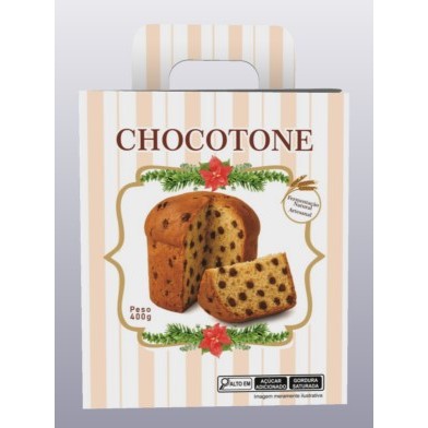 Chocotone Vegano Zero Trans e Lactose 400g New Flavor em Oferta na Shopee