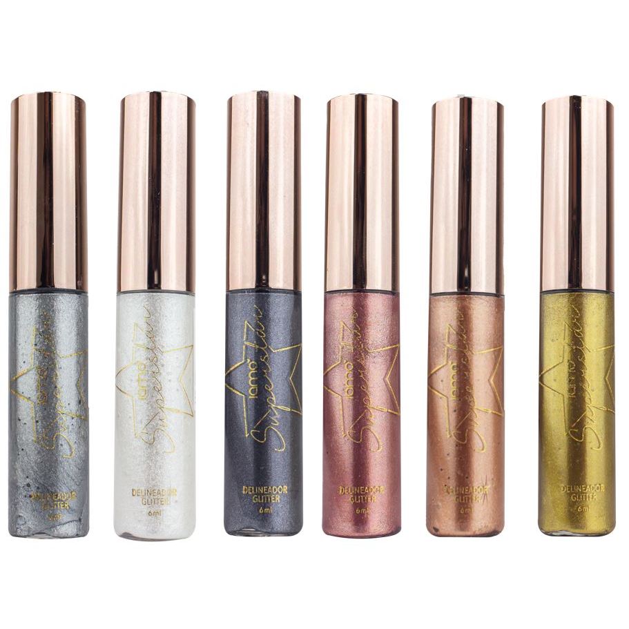 DELINEADOR GLITTER METALIZADO SUPERSTAR IAMO – Brilho Intenso e Olhar de Estrela!
