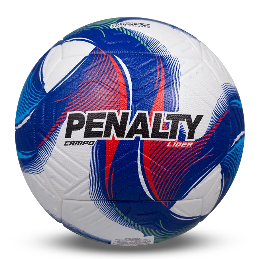 Bola Penalty Campo Lider Azul Oficial Adulto PU Ultra Fusion Original