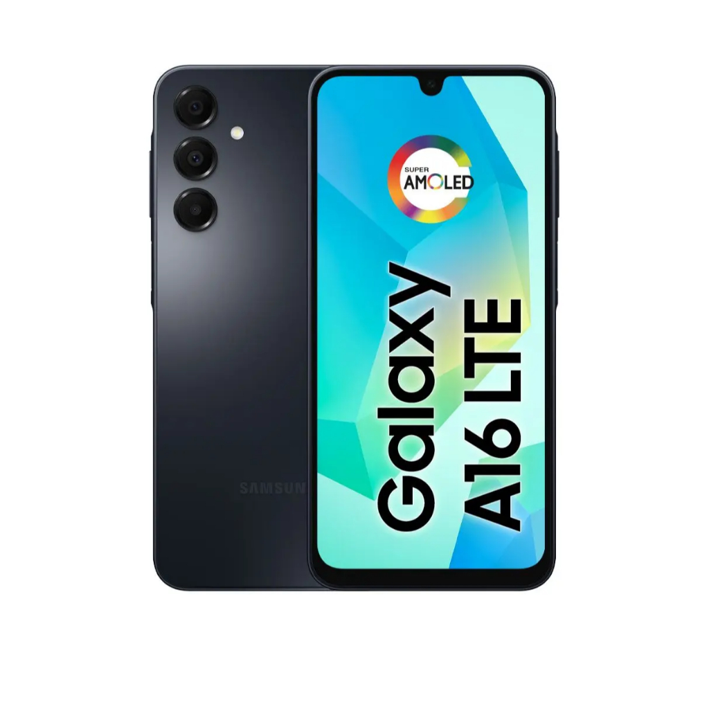 Samsung Celular Galaxy A16, 128GB + 4GB RAM, Câmera de até 50MP, Tela 6.7", NFC, Preto