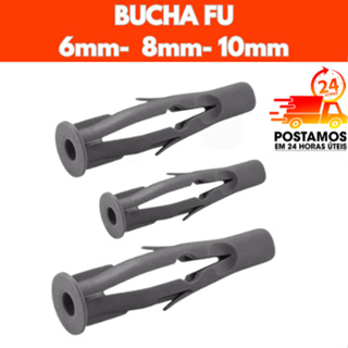 Escolha de 150 á 300 Bucha Plastica Para Tijolo Oco Bucha Fu Nº 6 Nº 8 Nº 10 em Oferta na Shopee